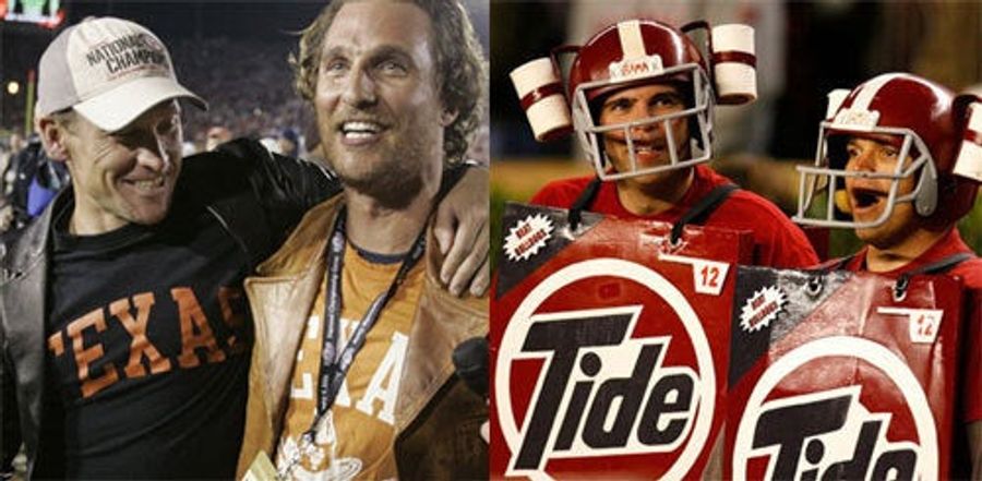 Enjoy Your Imaginary Championship Game, Texas and Alabama