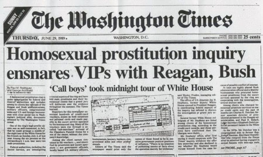<em>Washington Times</em> Sports Section Goes To That Big Moonie Wedding In The Sky