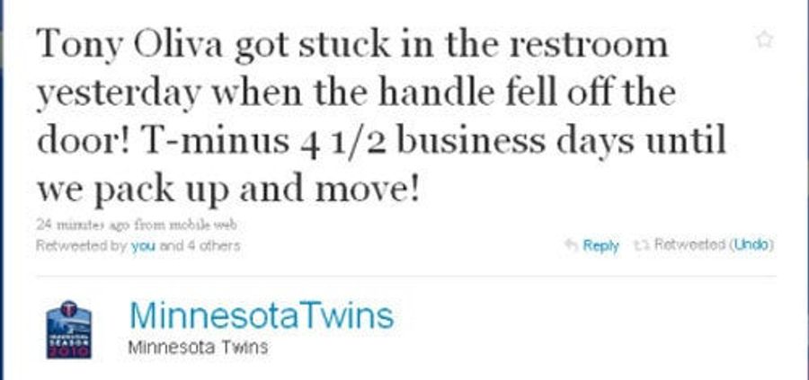 Metrodome Bathroom Swallows Another Victim