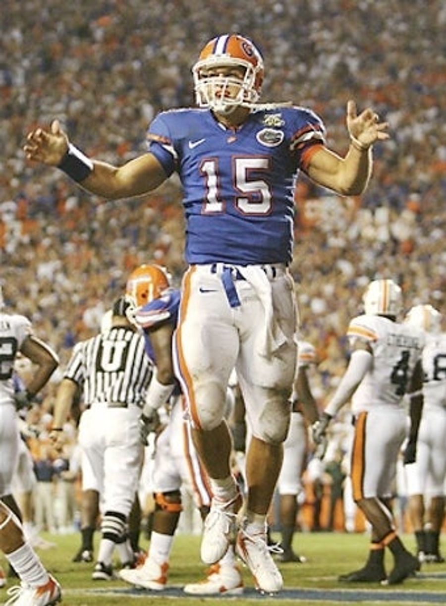 Tim Tebow Messiah Watch: See How He Loved Football Edition