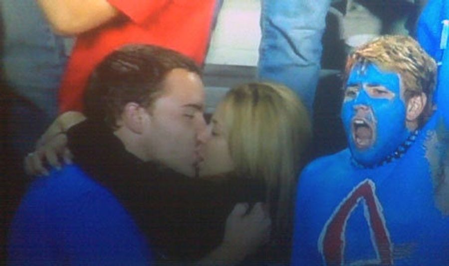 Making Out At The Game? Bring Your Own Cheering Section
