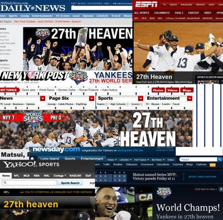 Sadly, All The Clever Headline Writers Were At The Game