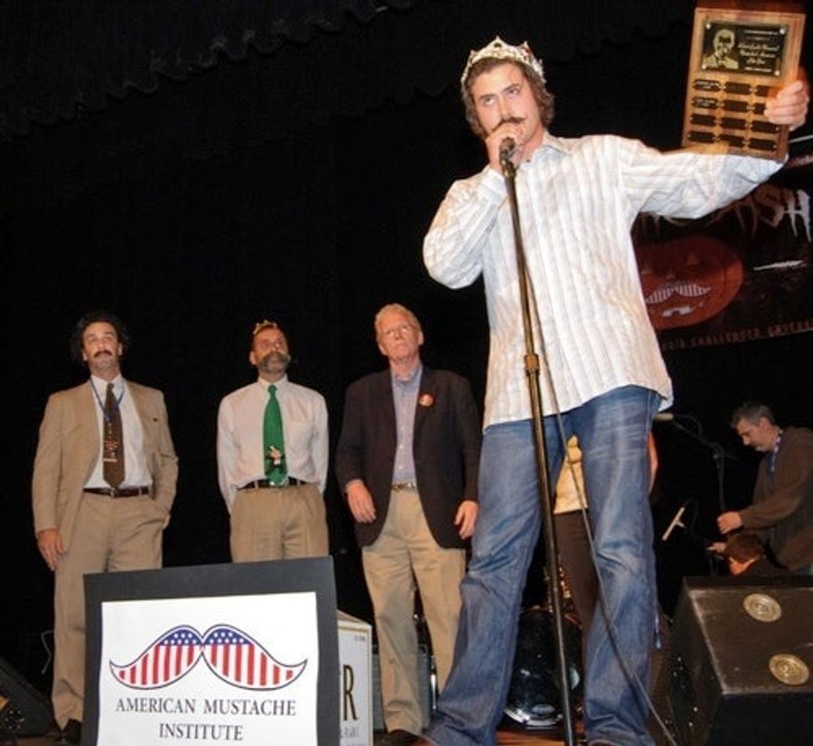 Pitcher Known For Mustache Wins Mustache Award