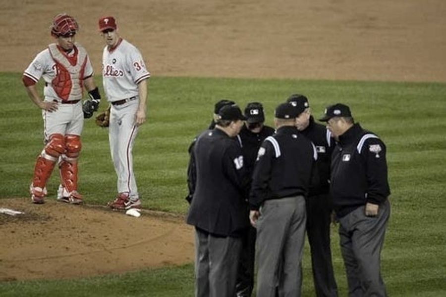 The Top Story This Morning: Holy Crap, The Umps Got One Right