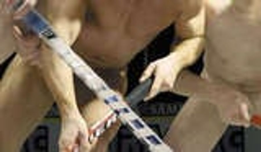 Hockey Players Love The Feel Of Ice On Bare Skin