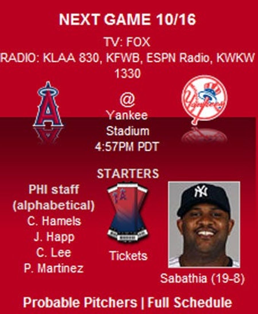 Phillies, Angels Team Up To Stop Yankees