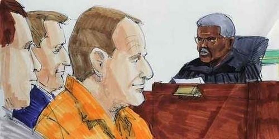 Michael David Barrett Gets Home Confinement, Nifty Courthouse Sketch