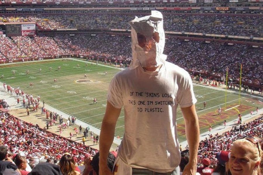 Humiliated Redskins Fan Spared Humiliating Death
