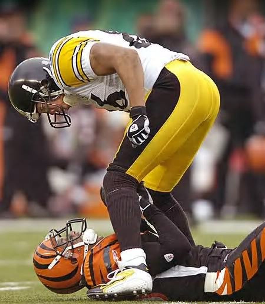Hines Ward Clearly Enjoyed Almost Decapitating A Man