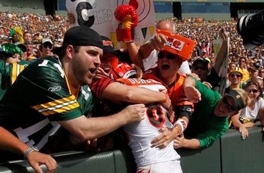 Lambeau Leap Buddies Were Ochocinco Plants