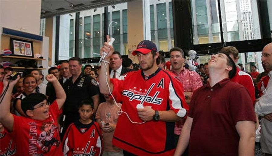Alexander Ovechkin Takes His Wii Very Seriously