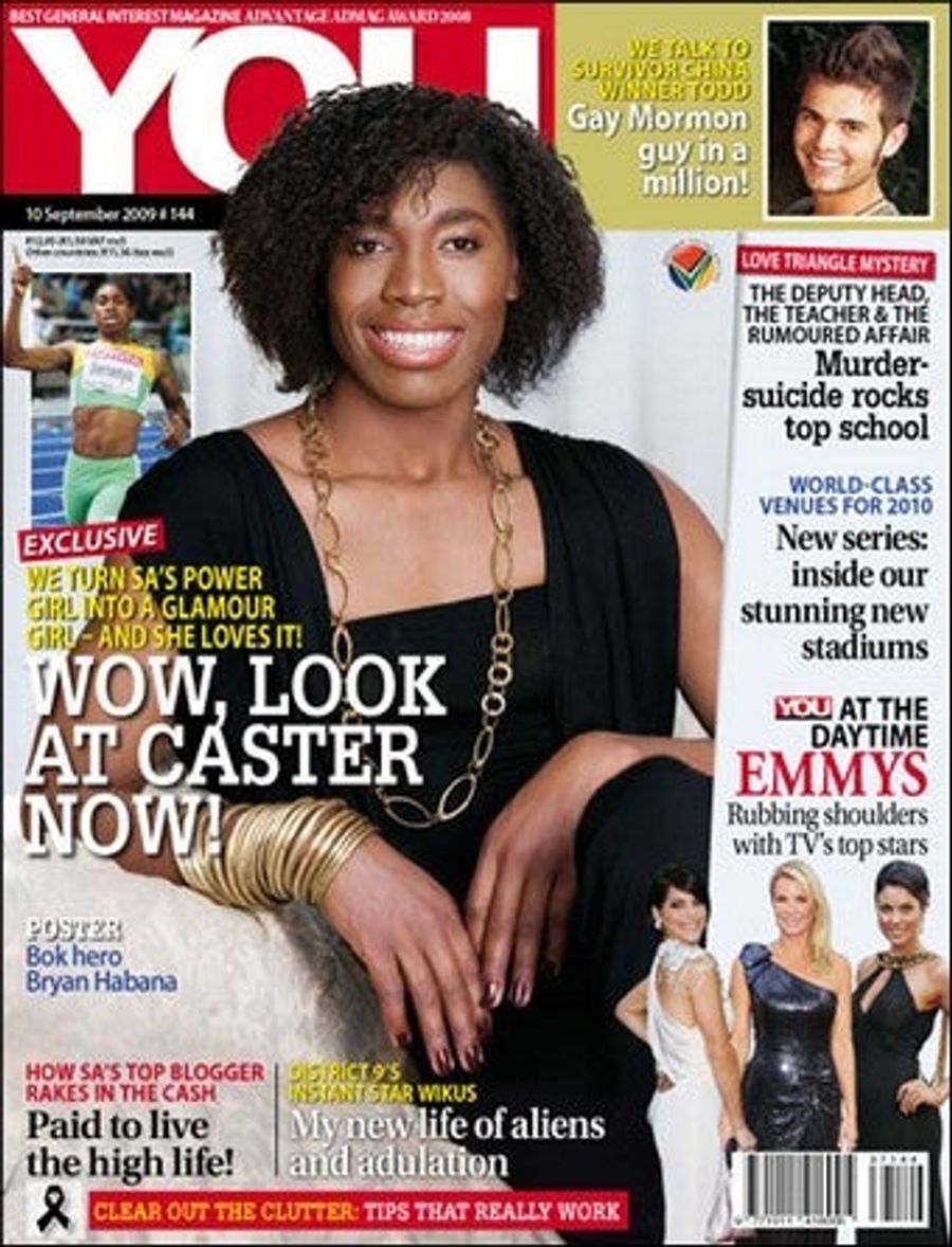 Caster Semenya Is A "Hermaphrodite," Ballsy Aussie Paper Reports