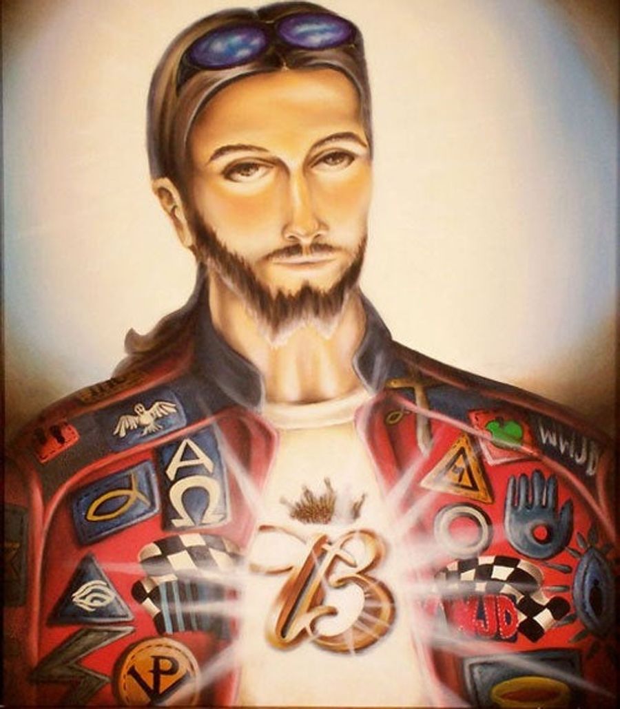 NASCAR Jesus Would Like To Buy You A Bud