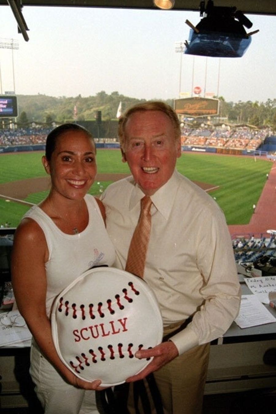 Vin Scully Talks A Lot, Science Proves