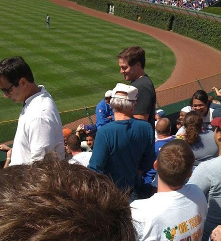 Bleacher Seat Almost As Good As Owner&#39;s Box