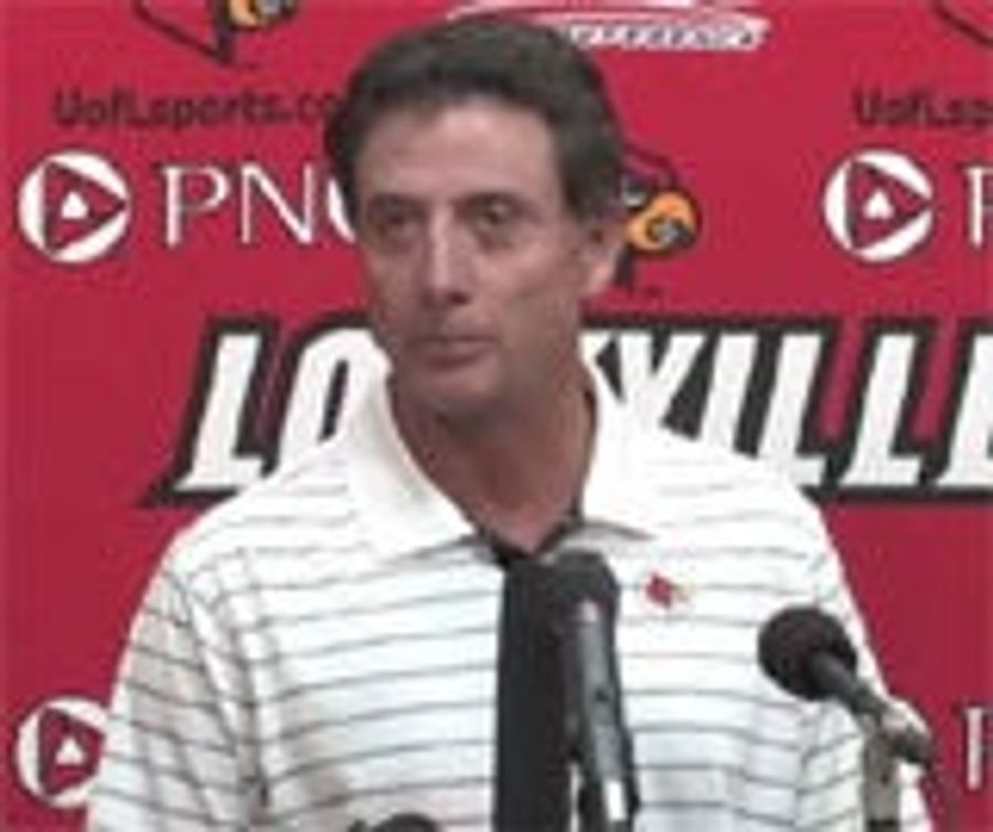 Rick Pitino Has Had It With You Lying Liars