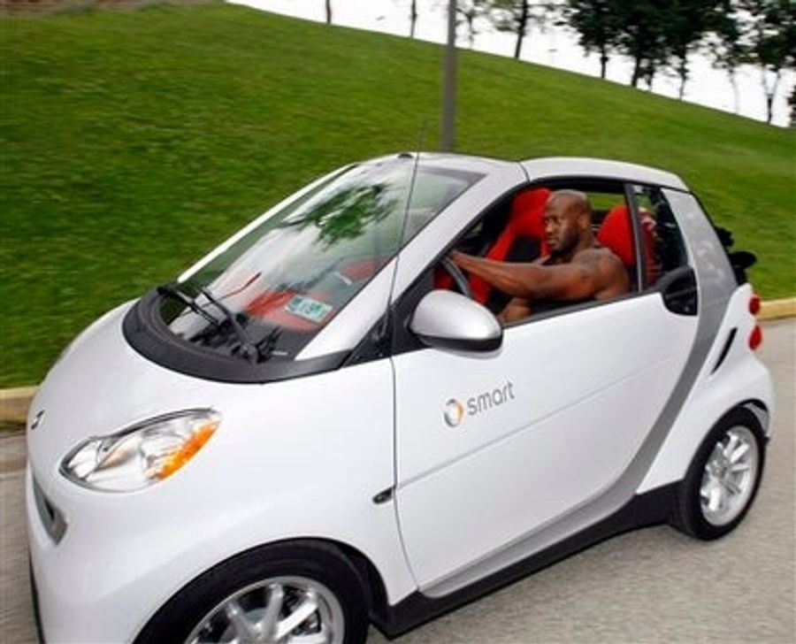 If You Want a Ride In James Harrison's Smart Car, Ask For a Ride in James Harrison's Smart Car When He Hasn't Won the Super Bowl