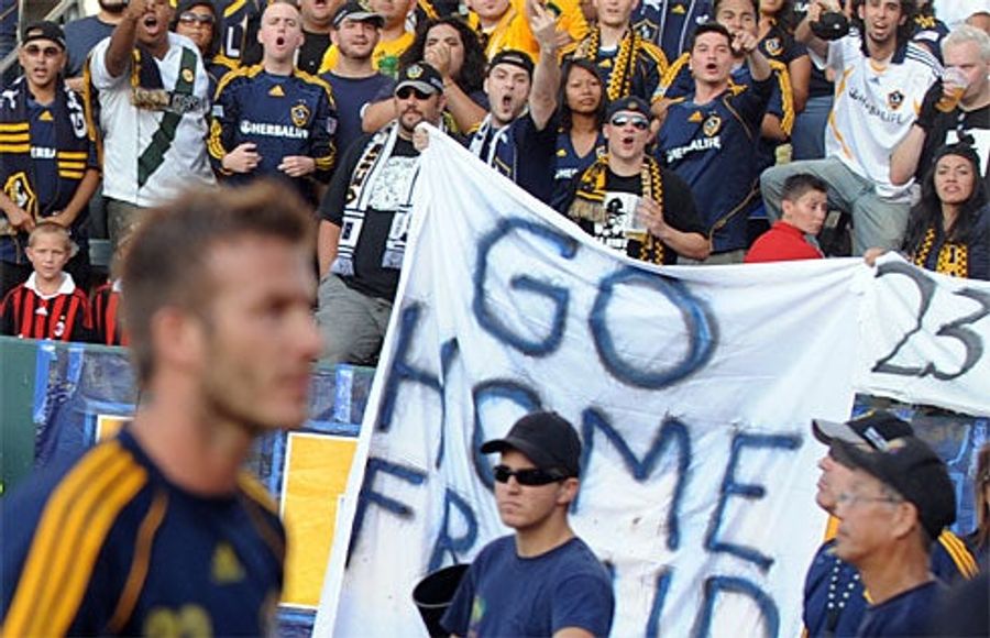 Fan Who Charged Beckham Feels Wrath Of Home Depot