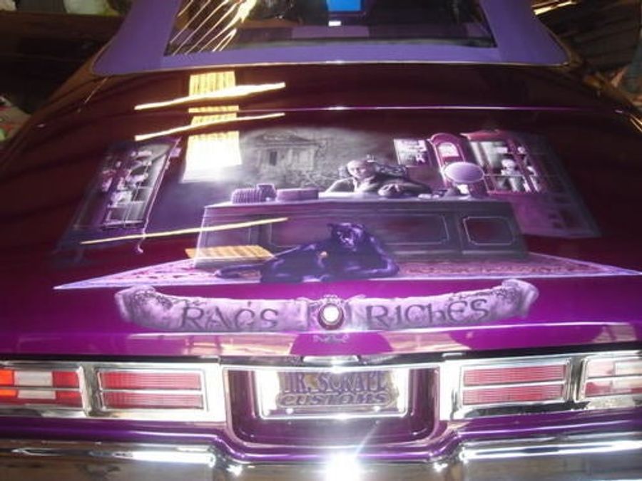 Have You Seen This Purple Convertible?