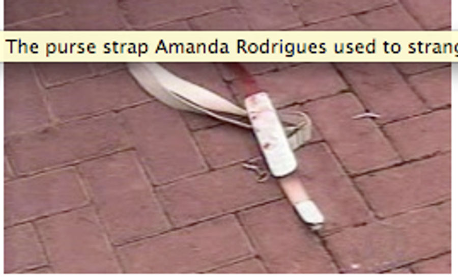 The Creepy Photo Of The Bloody Purse Strap (Allegedly) Used To Choke Arturo Gatti