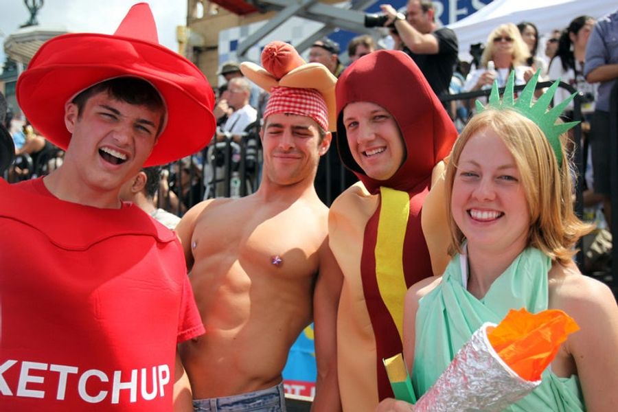 The Nathan's 4th of July Hot Dog Eating Contest Is America