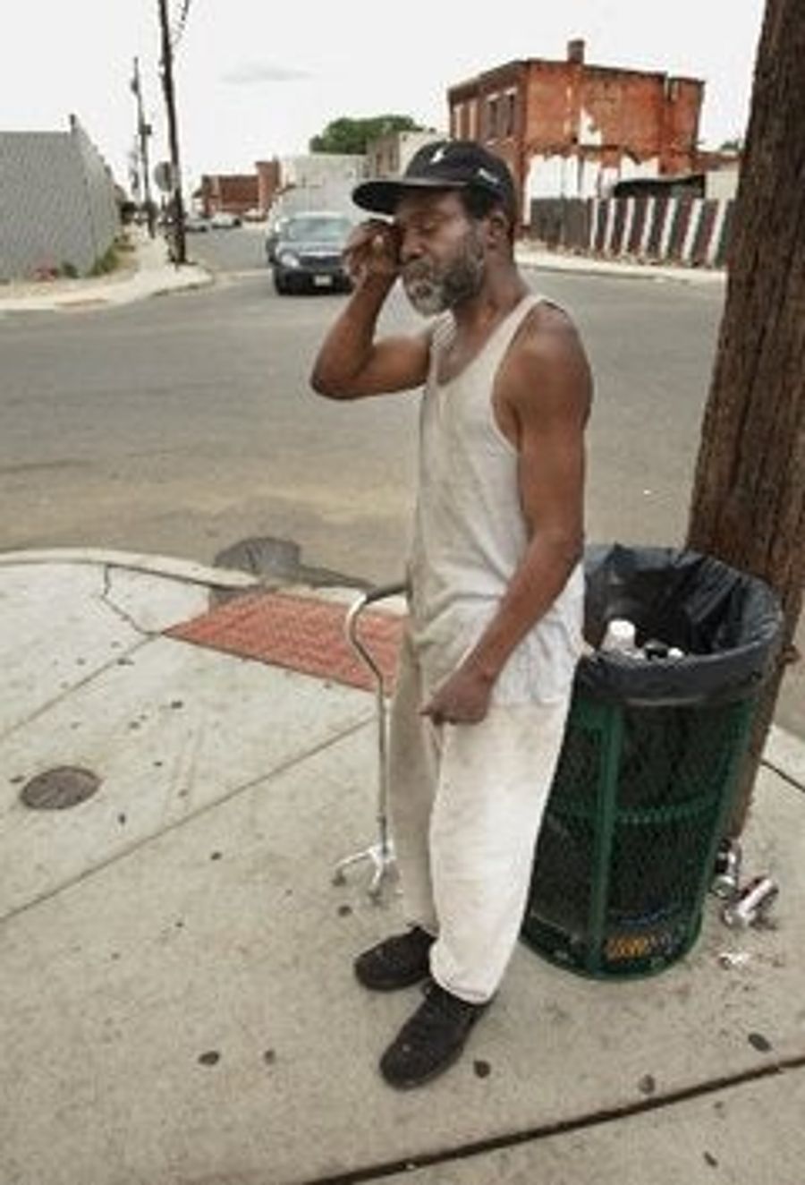 Former Boxing Champion Begging For Change In New Jersey
