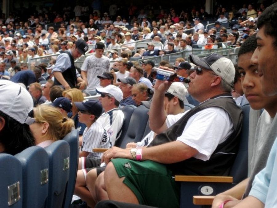 Rex Ryan Classes Up The Legends Suite At Yankee Stadium