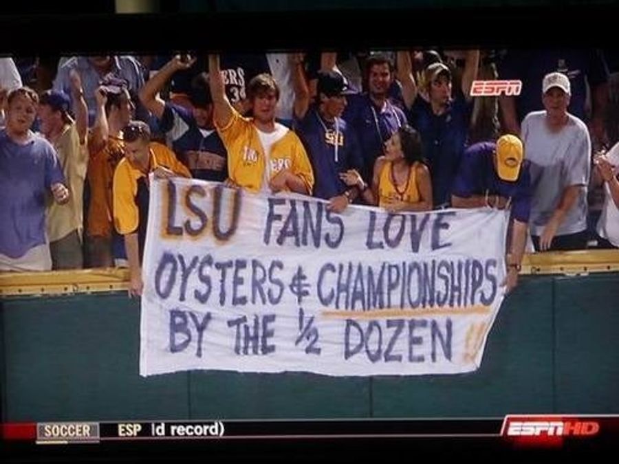 LSU Is Your National Oyster Diving Champions