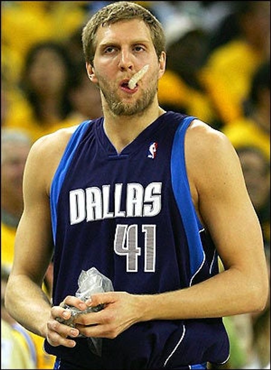 Dirk Nowitzki Can&#39;t Escape The Crazy