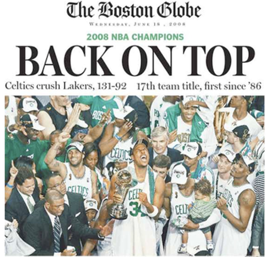 With The 58th Pick, The Boston Celtics Might Select The Globe
