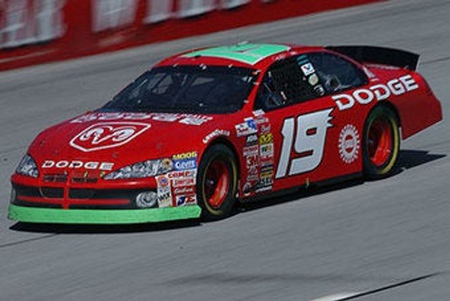 Driver Jeremy Mayfield Experiments With Other Ways To Make His Car Go Faster