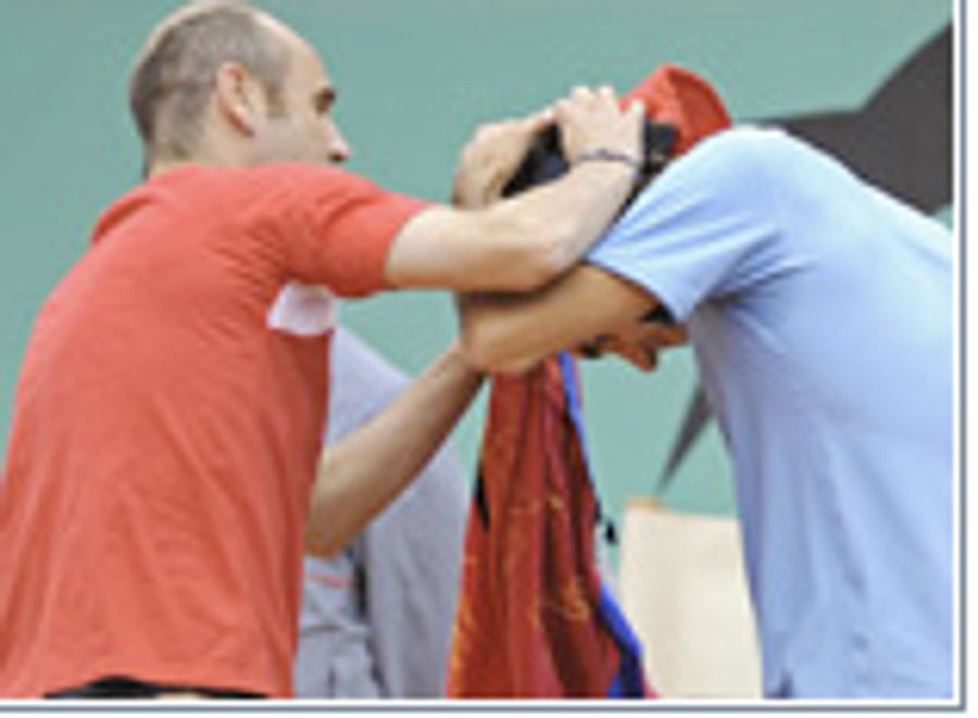 French Open Idiot Has Done This Many, Many Times Before