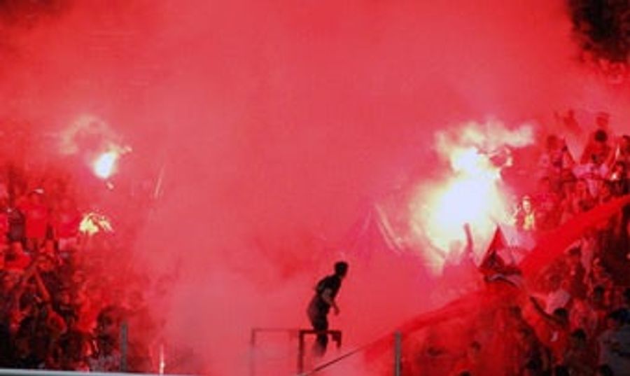 Chicago Fire Fans Take Their Name Quite Literally