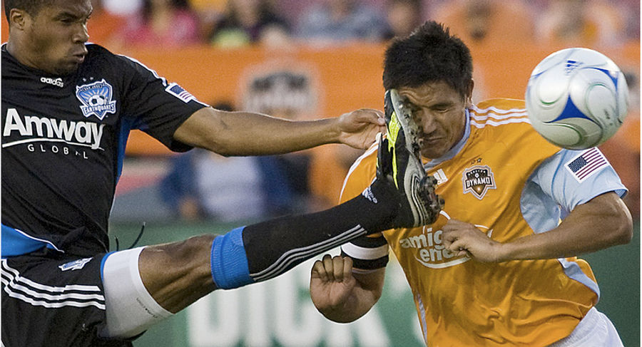 And Now A Nice Photo Of A Man Getting Kicked In The Face