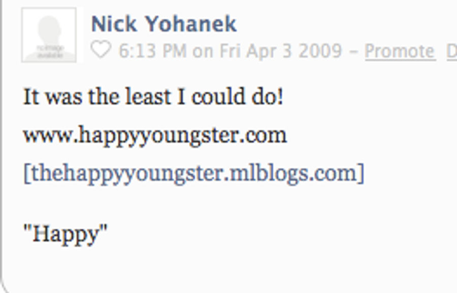 The Happy Youngster Lurks Among Us...