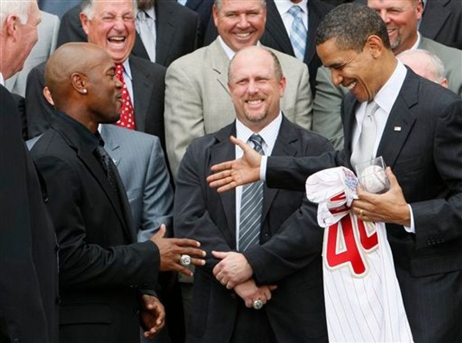 Phillies Visit White House
