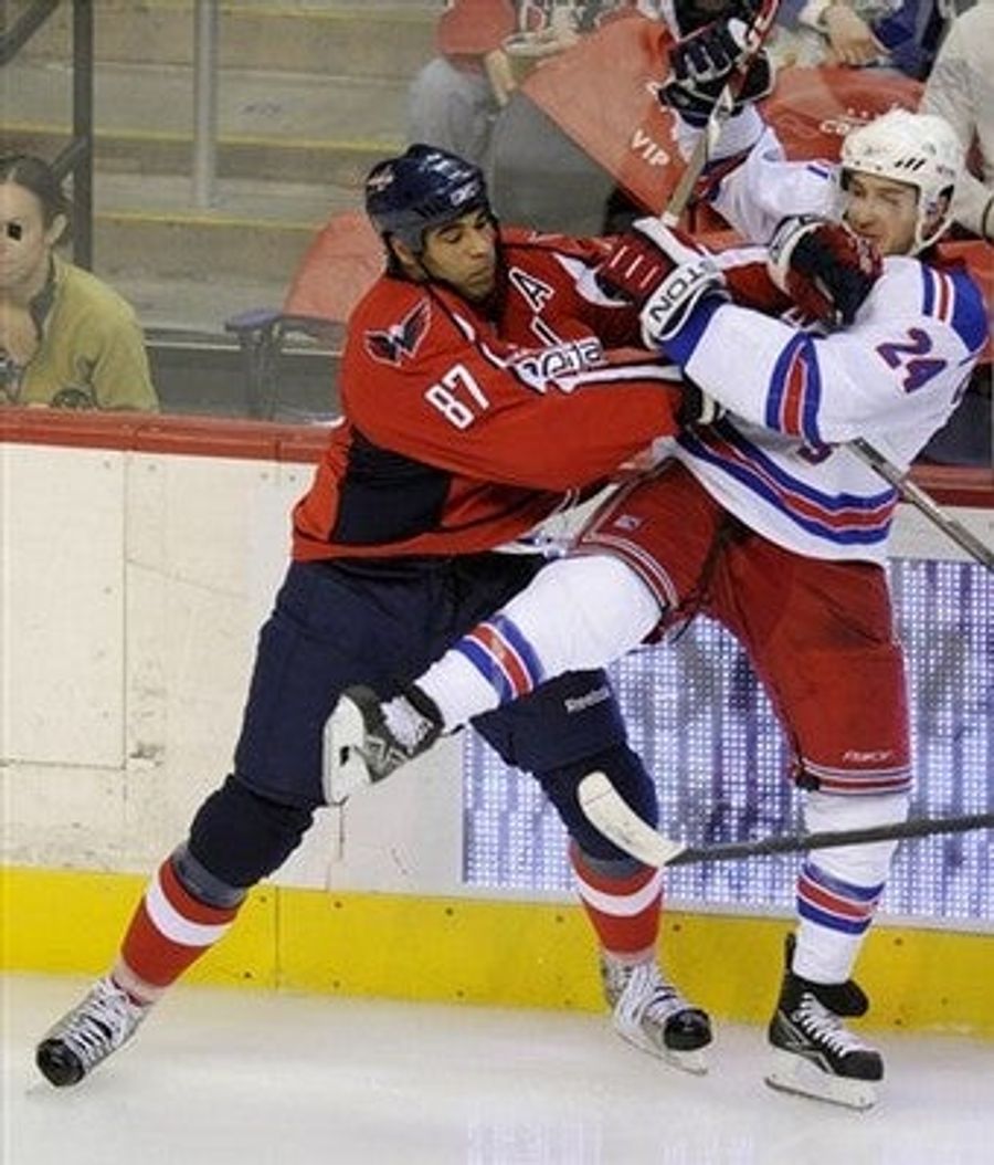 Donald Brashear Suspended Six Games For Breaking Faces