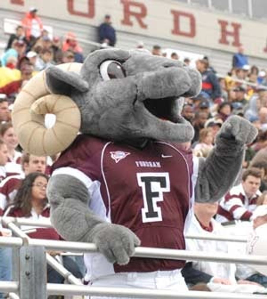 Mess With The Fordham Ram, You Get The Horns