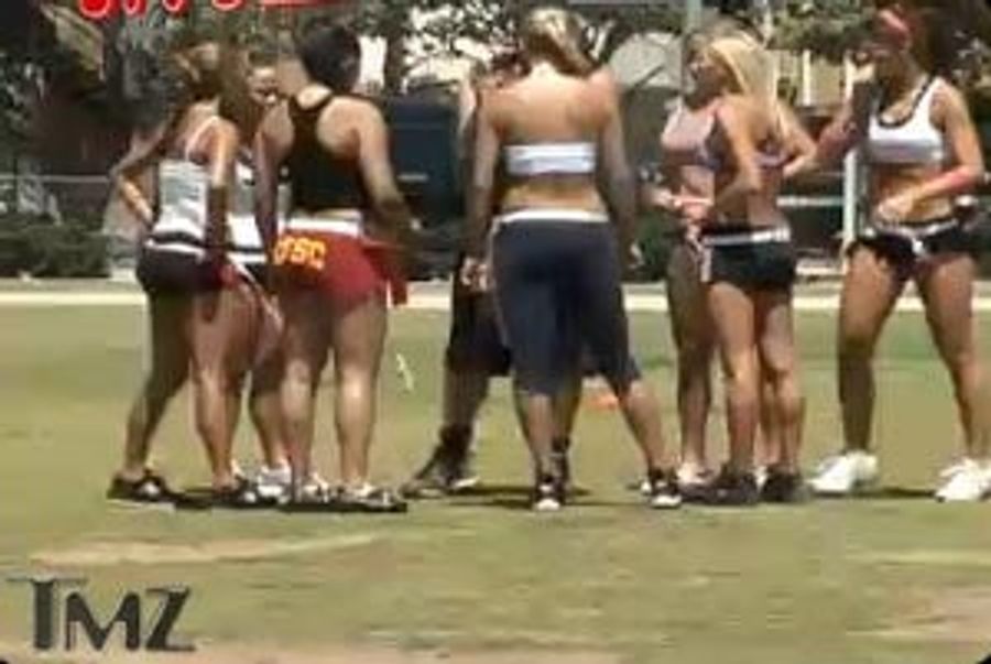Here's Your Live Cam From A Grueling Lingerie Football League Mini Camp