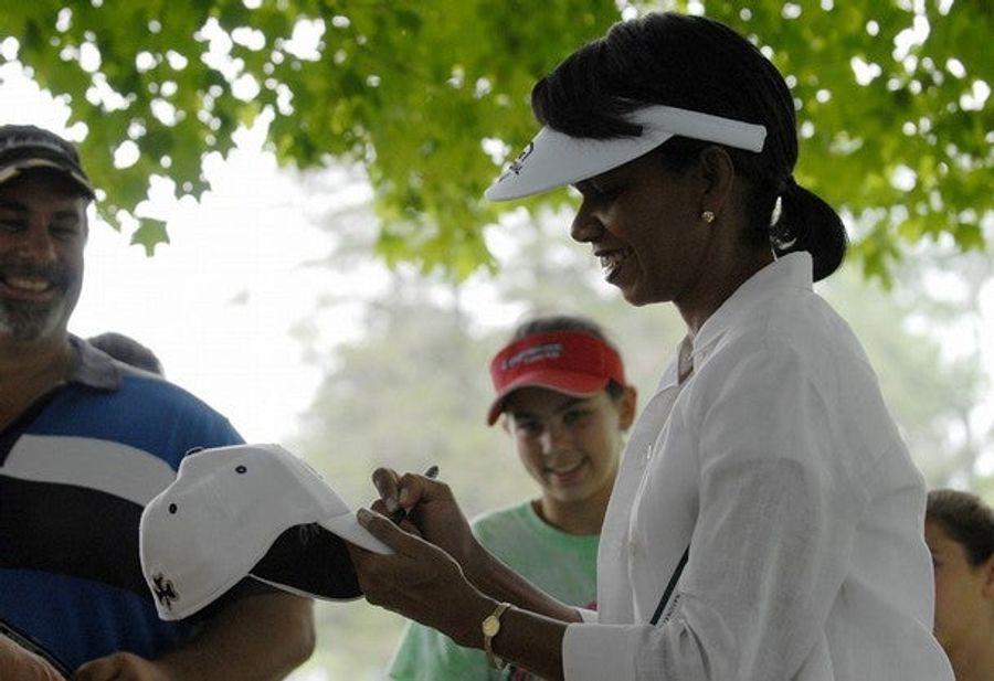 Condi Rice Says Fuzzy Zoeller Is One Of Her Favorite Golfers