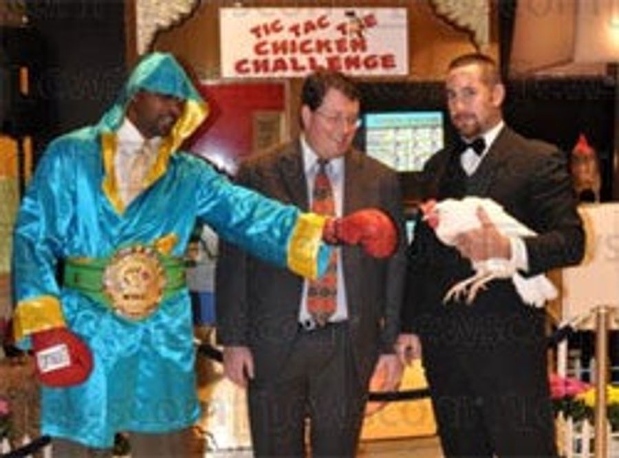 Tommy &quot;The Hitman&quot; Hearns Reduced To Fighting Chickens