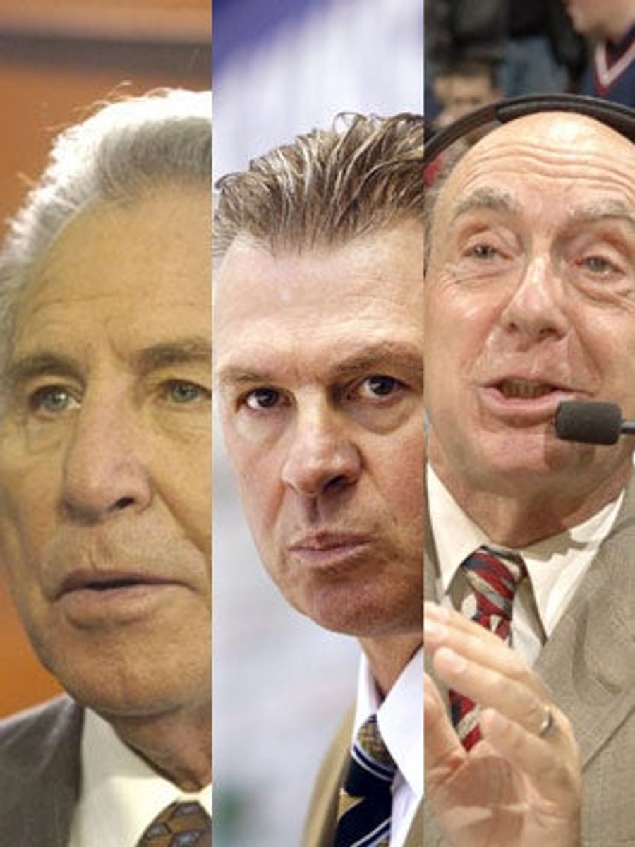 Lee Corso. Barry Melrose. Dick Vitale