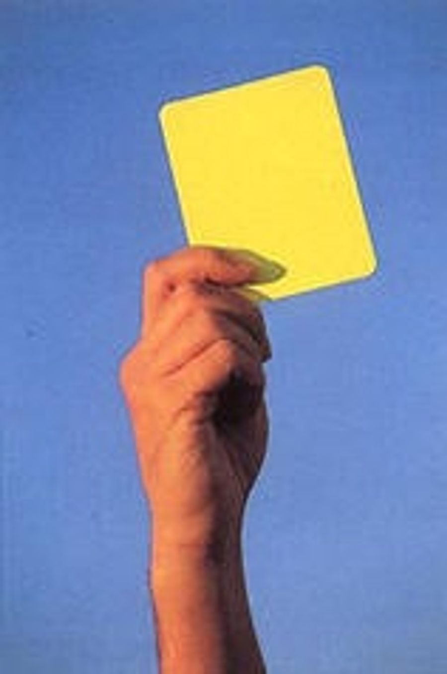 Soccer Player Receives Yellow Card For Farting