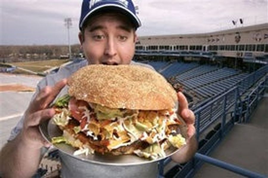 Giant Burger Of Doom Now Comes With A Side Of Controversy