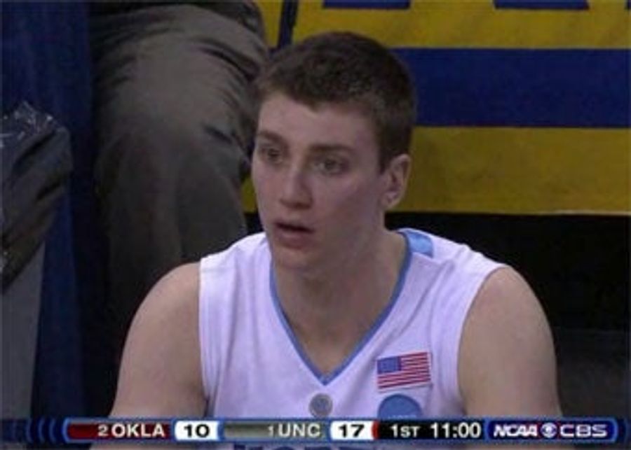 Tyler Hansbrough, In All His White Doughy Glory