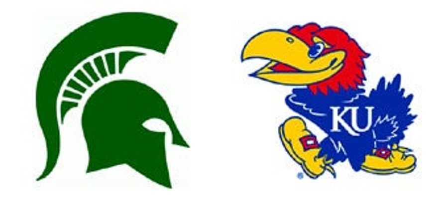 NCAA Sweet 16: (2) Michigan State vs. (3) Kansas