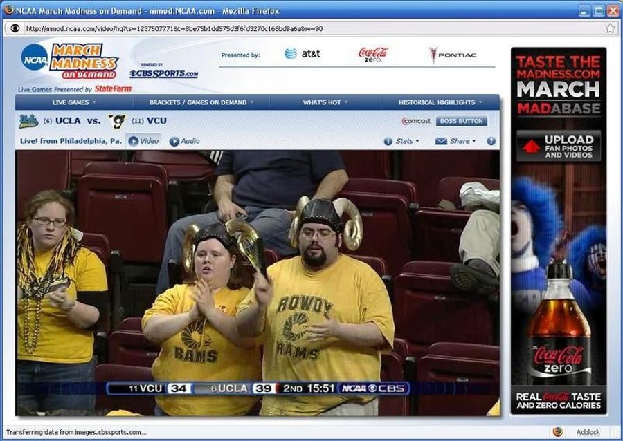 Even The Rowdiest Of Rowdy Rams Couldn't Help VCU Defeat UCLA