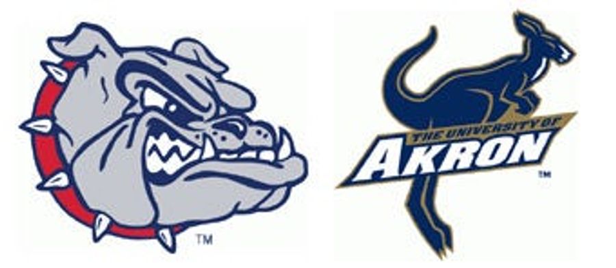 NCAA First Round: (4) Gonzaga vs. (13) Akron