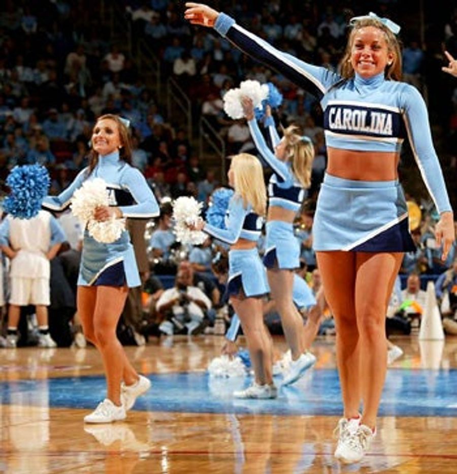 When Lost In The Georgia Dome, Consult Your Nearest Cheerleader
