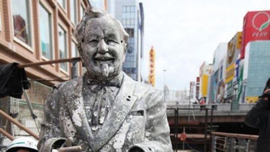 Can Japanese Colonel Sanders Statue End The Cubs&#39; Curse?